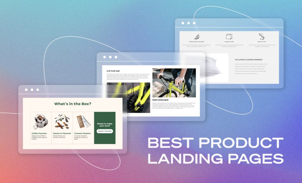 Product Landing Pages